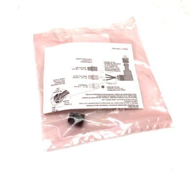 FIC-M8M3A  Cableado en campo macho M8 58904