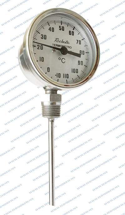 1850 2.5 50-500 Termometro bimetalico 5X2.5 IN INF 50-500C BG-1550-2925