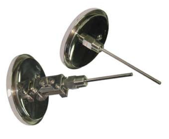 Termómetro Bimetálico DE WIT BMP-05-02-C, Rango -50 °C, Conexión Posterior