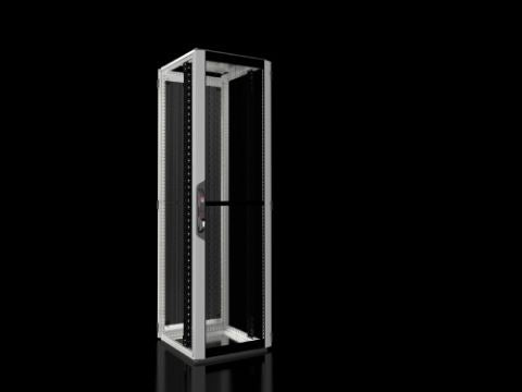 5307114 Rack para redes/servidores VX IT con puertas perforadas, con guías perfil de 19", Standard