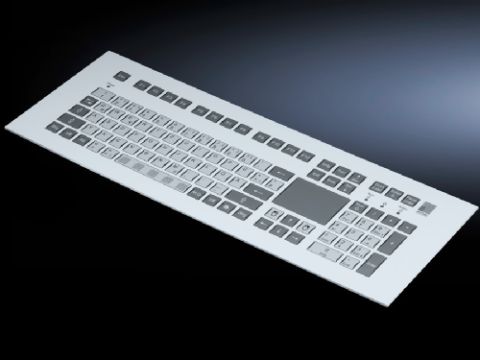 6446030 Teclado de 19"/4 UA con touchpad integrado