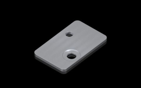 8660131 Adaptador de zócalo para sistema de zócalo VX, chapa de acero