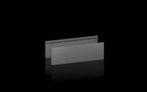 8660044 Pantallas de zócalo, laterales para sistema de zócalo VX, chapa de acero