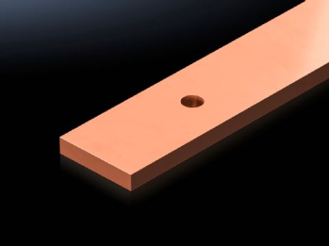 9684004 Barra E-Cu, perforada