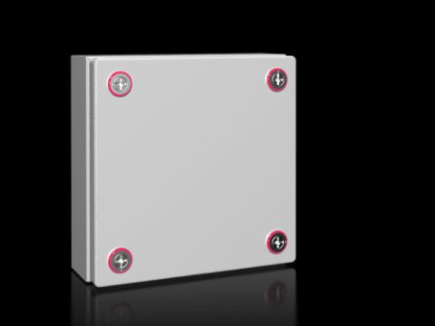 1516000 Caja de bornes KX, chapa acero, sin placa entrada de cables