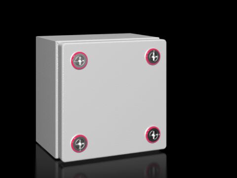 1500000 Caja de bornes KX, chapa acero, sin placa entrada de cables
