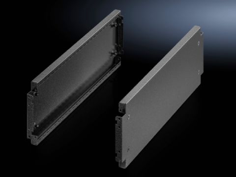 8640046 Pantallas de zócalo laterales, 200 mm para sistema de zócalo VX, chapa de acero