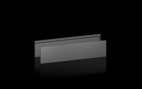 8660045 Pantallas de zócalo, laterales para sistema de zócalo VX, chapa de acero