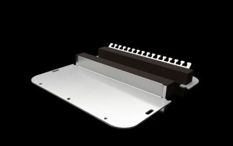 2565450 Placa de entrada de cables de dos piezas con perfil de estanqueidad elástico para AX