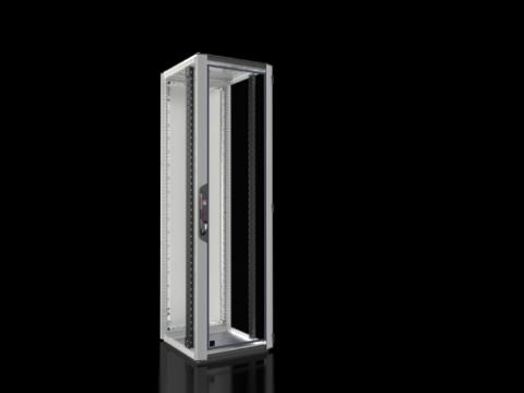 5329131 Rack para redes/servidores VX IT con puerta transparente, IP 55, con guías perfil de 19", Standard