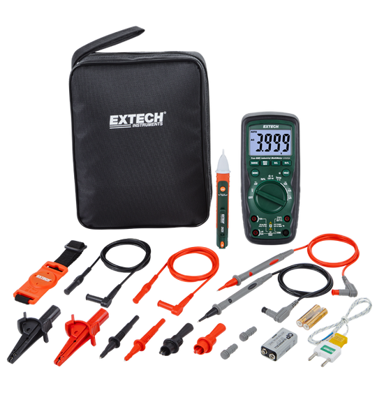 EX505A-K KIT DE MULTÍMETRO INDUSTRIAL DE ALTA RESISTENCIA