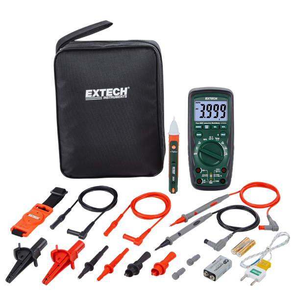 EX505A-K KIT DE MULTÍMETRO INDUSTRIAL DE ALTA RESISTENCIA