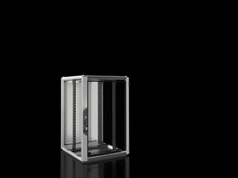 5303134 Rack para redes/servidores VX IT con puerta transparente, IP 55, con guías perfil de 19", Standard