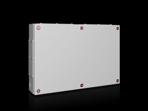 1540000 Caja de bornes KX, chapa de acero, con placa entrada de cables