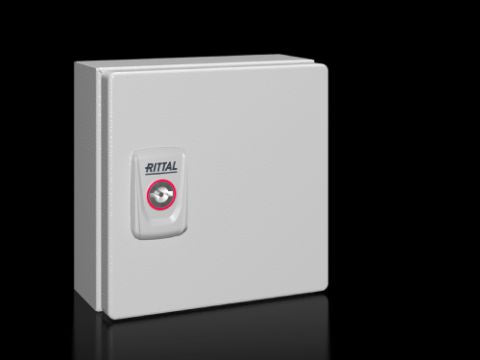1551000 Caja KX E-Box, chapa de acero