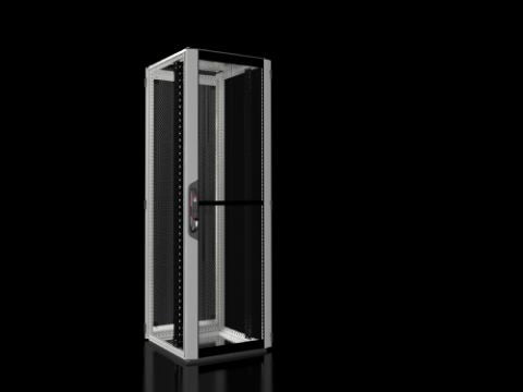 5312114 Rack para redes/servidores VX IT con puertas perforadas, con guías perfil de 19", Standard