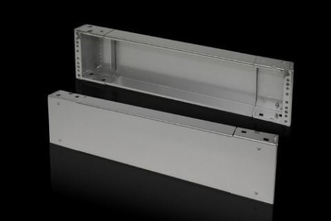 8702800 Elementos de zócalo frontales y posteriores, 200 mm Acero inox. para TS, VX SE