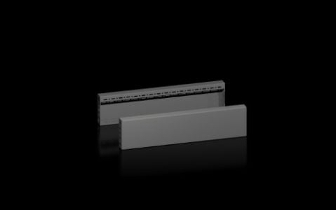 8660033 Pantallas de zócalo, laterales para sistema de zócalo VX, chapa de acero