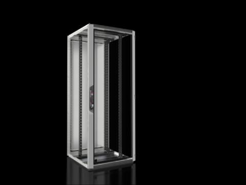 5307134 Rack para redes/servidores VX IT con puerta transparente, IP 55, con guías perfil de 19", Standard