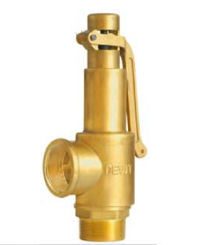 Válvula de Seguridad DE WIT VS19DB-13-N-E, 3/4", Bronce