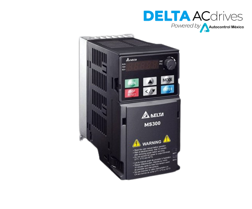 G0018 VFD7A5MS23ANSAA - VFD-MS300, 2HP 1.5kW 230V 7.5A HD 8.0A ND 3ph IP20 599Hz